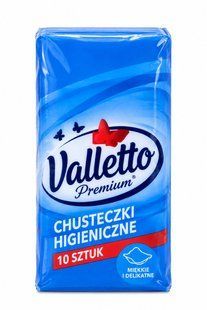 Valetto носові хустинки паперові 10шт. 5907354001538-21529 фото