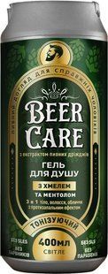 Beer Care гель для душу 2в1 400мл. Тонізуючий з Хмелем 4820164641996-18457 фото