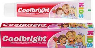 Coolbright зубна паста дитяча 105мл. Kids Girls від 3 до 12 років 6932759368213-22071 фото