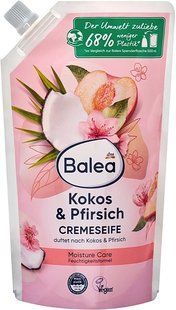 Balea Рідке мило 500 мл. Кокос та персик (запаска) 4066447383737-14062 фото