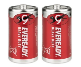 ENERGIZER батарейка EVEREADY D Heavy Duty box 2шт. 7638900370836-23948 фото