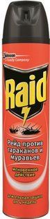 Raid Аерозоль 300мл. Від тарганів та мурашок Max 3в1 5000204545609-7686 фото