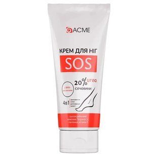 Acme крем для ніг 30мл. 4в1 з 20% сечовини 4823115507709-23958 фото