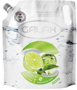 GALAX Рідке мило 1,5л. Лайм DOYPACK. 4823128000907-21415 фото