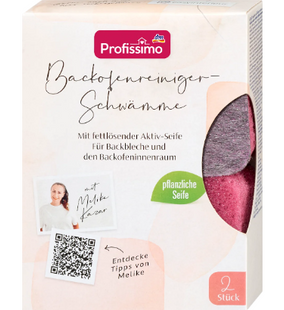 Profissimo губки для миття духовки Backofenreiniger LIMITED 2шт. 4067796096460-19637 фото