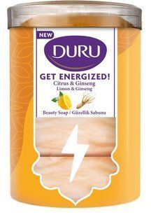 Duru мило туалетне 90гр. х 4 шт. Get Energized Аромат цитрусових 8690506541569-21721 фото