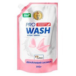 PRO WASH Рідке крем-мило 910мл. DOYPACK Дбайливий захист 4262396140166-11047 фото