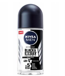 Nivea Men дезодорант ролік 50мл. Black&White Invisible Orginal 42246954-22133 фото