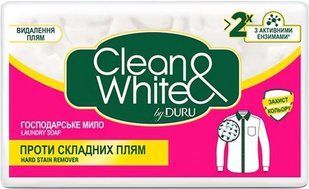 Duru господарське мило для видалення складних плям 120гр. Clean&white 8690506521905-23956 фото