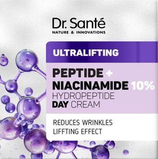 Dr.Sante ULTRALIFTING крем для обличчя 50мл. Денний активний Пептид + Ніацинамід 4823015946806-20001 фото