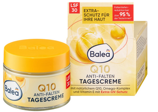 Balea крем для обличчя 50мл. Q10 Tagescreme SPF30 Денний 4066447954074-23588 фото