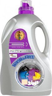 Wash Free Гель для прання 5л. Універсальний жасмин та лаванда з марсельським милом 4260637721266-9427 фото