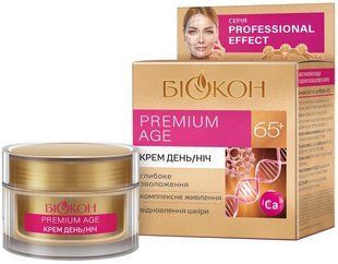 Біокон Professional Effect крем денний і нічний 50мл. 65+ Premium Age 4820160037366-21549 фото