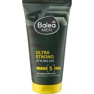 BALEA MEN гель для волосся 150мл. Ultra Strong 4067796218909-21790 фото