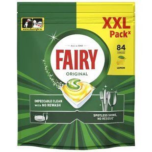 Fairy rапсули для посудомийних машин 84шт. Fairy Original 8700216961820-22441 фото