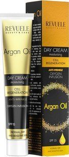 REVUELE крем для обличчя 50мл. Денний ARGAN OIL проти зморшок 3800225902397-19773 фото