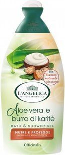 LANGELICA Supreme Care Гель для душу живильний захисний з алое та каріте 500мл. 8017331076798-9034 фото