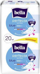 Bella Perfecta Прокладки гігієнічні 10+10шт. Ultra Blue 5900516305888-6700 фото