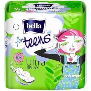 Bella for Teens гігієнічні прокладки Ultra Relax normal 10 шт. 5900516302382-19648 фото