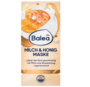 Balea маска для обличчя 16мл. Milch & amp Honig 4067796161748-22395 фото