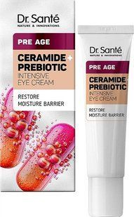 Dr.Sante PRE AGE крем під очі 15мл. Інтенсивний Керамід + Пребіотик EN 4823015946967-22157 фото