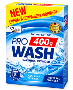 ProWash порошок для прання 400гр. Океанська свіжість 4823128005674-21070 фото