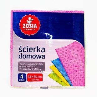 Zosia серветки для прибирання 4шт.. 5900942990795-19300 фото