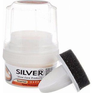 Silver крем-блиск для взуття 50мл. Натуральний. 8690757001102-15565 фото
