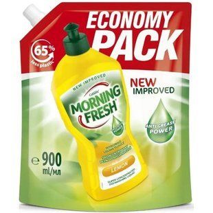 Morning Fresh Засіб для миття посуду 900 мл. Запаска Lemon 5000101509834-11847 фото