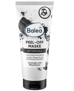 Balea vаска-відшаровувач з активованим вугіллям Peel-Off з активованим вугіллям 100 мл. 4067796126051-22282 фото