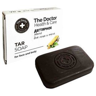 The Doctor + Health & Care мило для обличчя та тіла 70гр. дігтярне 4823015947834-23739 фото