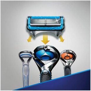 Gillette Fusion картрідж PRO SHILD на 5 лезвий (1шт.) 2903030095658-9565 фото