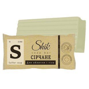 Shik мило туалетне 140гр. Сірчане 4823107609961-21920 фото