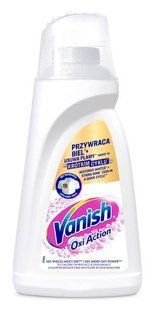 Vanish відбілювач 1л. Oxi Action White гель від плям 5908252018031-24481 фото
