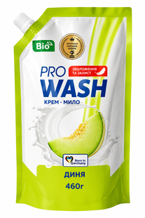 Pro Wash рідке мило 460мл. Дой-пак Диня 4262396140234-24359 фото
