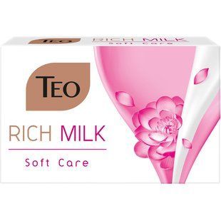 Тeo Rich Milk Мыло жесткое 90гр. Soft Care 3800024047381-12269 фото