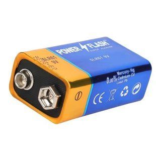 Power Flash батарейка лужна крона 6LR61 9V 1шт. 6914063199462-23652 фото